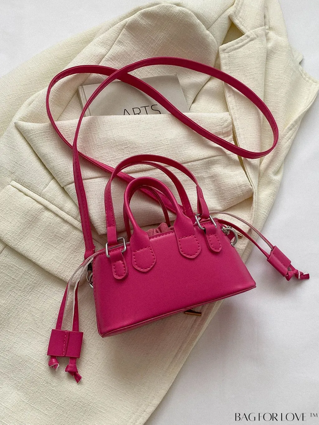 BagForLove - Stylish Mini Tote Bag w/ Adjustable Strap & Drawstring Design