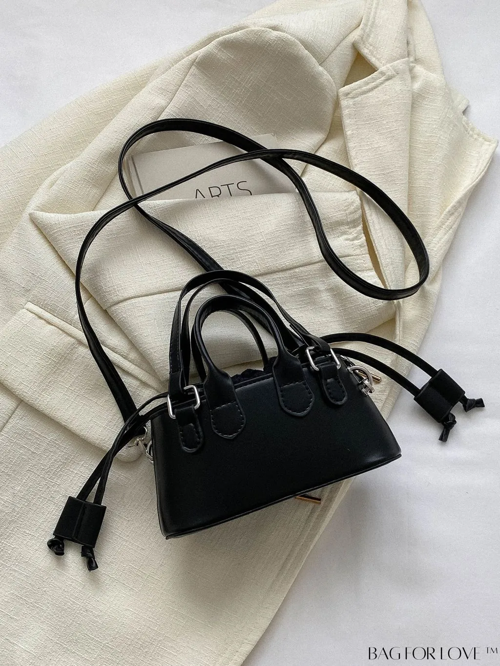 BagForLove - Stylish Mini Tote Bag w/ Adjustable Strap & Drawstring Design