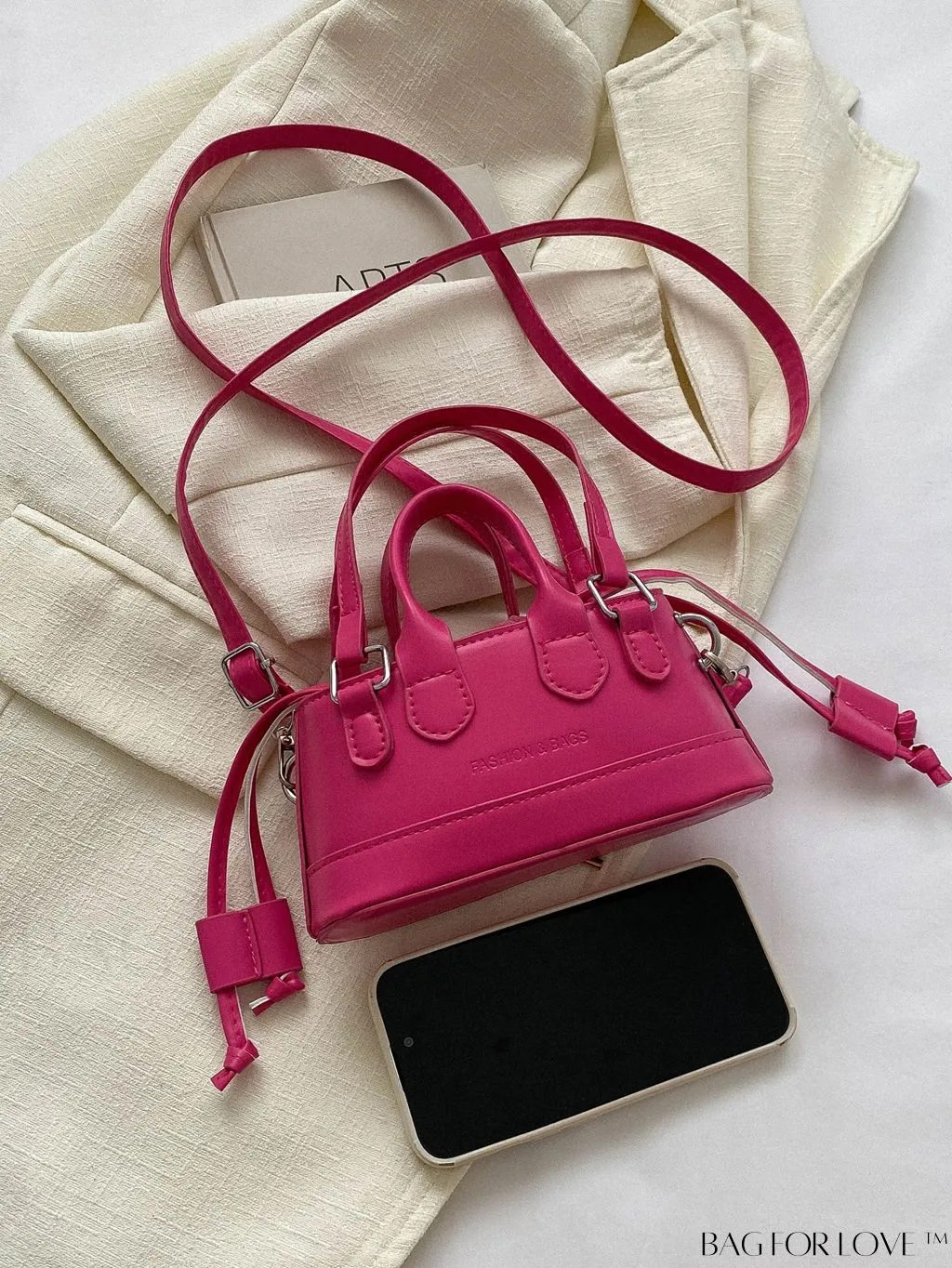 BagForLove - Stylish Mini Tote Bag w/ Adjustable Strap & Drawstring Design