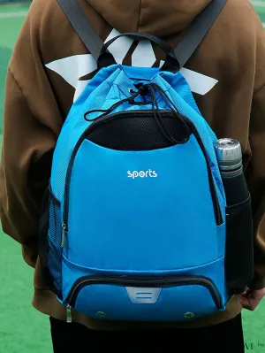 BagForLove - Versatile Sports Backpack: Soccer Basketball, Shoe Compartment, Dry & Wet Pockets