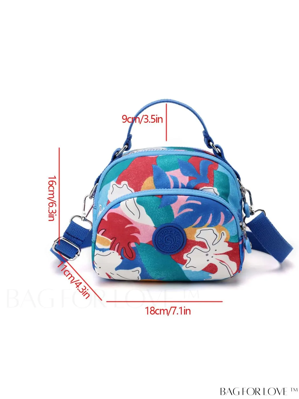 BagForLove - Versatile Water-Resistant Crossbody Handbag with Multiple Pockets