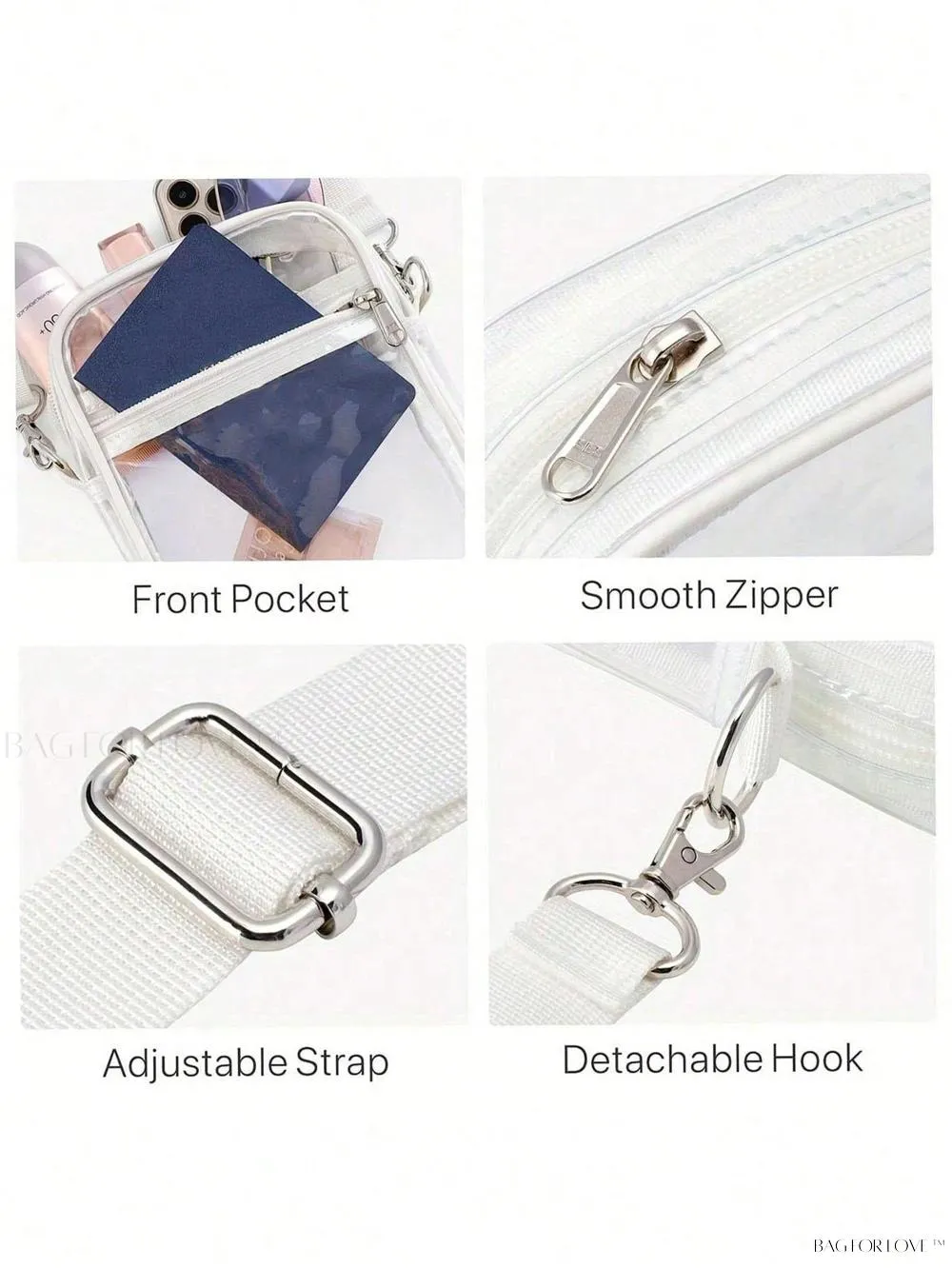 BagForLove - Water-Resistant Crossbody Bag for Women's Daily Use