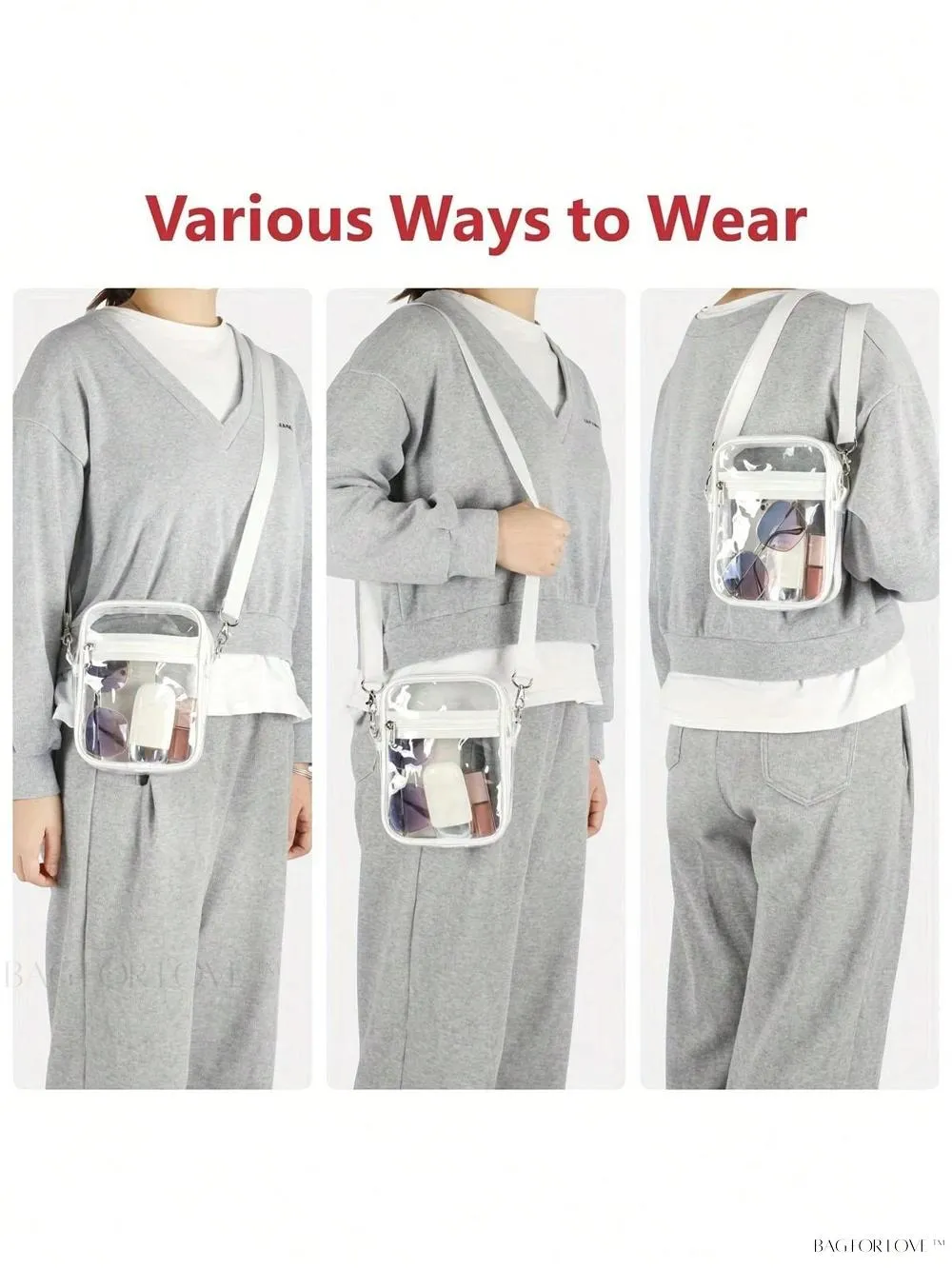BagForLove - Water-Resistant Crossbody Bag for Women's Daily Use