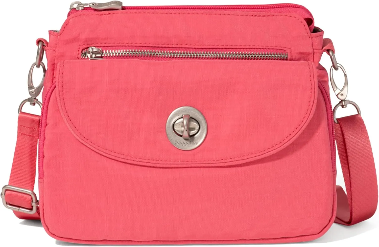 Baggallini Calais Crossbody Bags for Women 9.5"x7" Travel Handbag Purse w/RFID Front Wallet Lightweight Water-Resistant