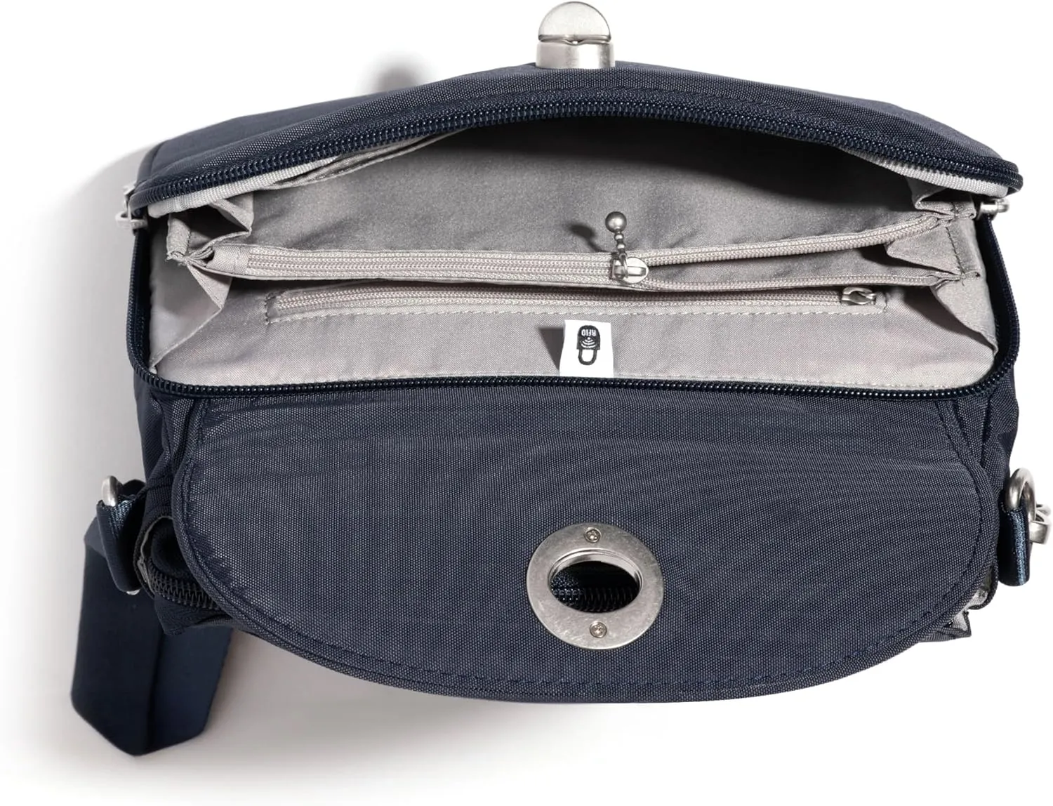 Baggallini Calais Crossbody Bags for Women 9.5"x7" Travel Handbag Purse w/RFID Front Wallet Lightweight Water-Resistant