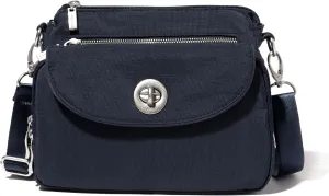 Baggallini Calais Crossbody Bags for Women 9.5"x7" Travel Handbag Purse w/RFID Front Wallet Lightweight Water-Resistant