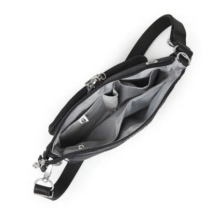 BAGGALLINI RAME460 BLACK SECURTEX MEMENTO CROSSBODY