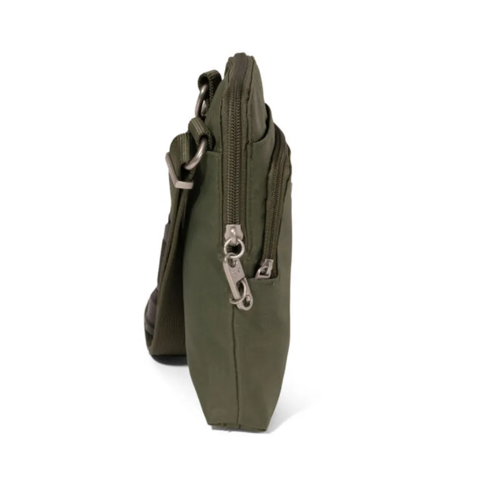 Baggallini Securtex Anti-Theft Activity Thyme Crossbody Bag (Women's)
