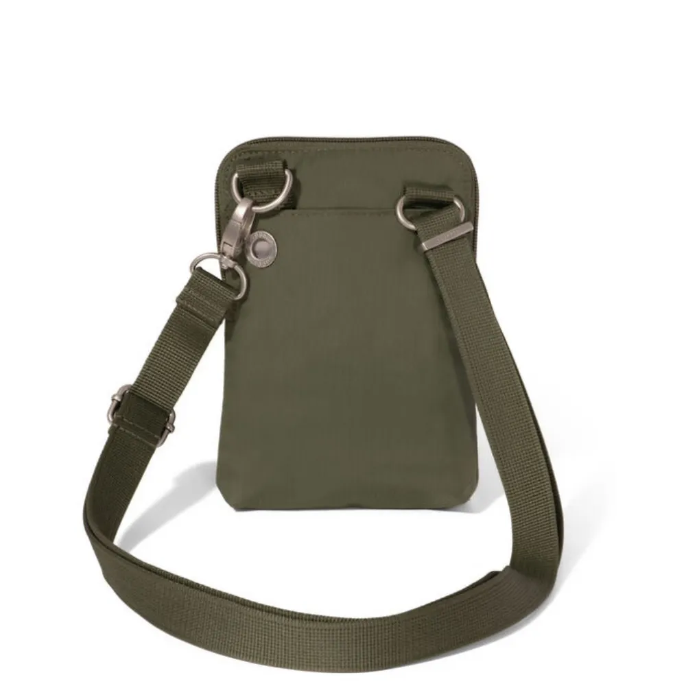 Baggallini Securtex Anti-Theft Activity Thyme Crossbody Bag (Women's)