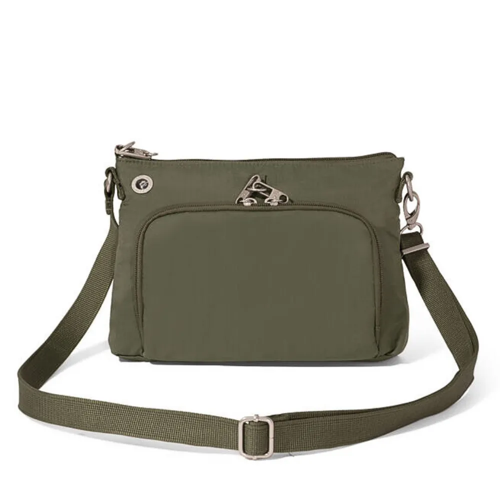 Baggallini Securtex Anti-Theft Memento Thyme Crossbody Bag (Women's)