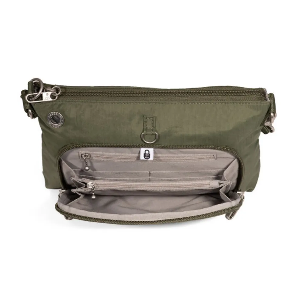 Baggallini Securtex Anti-Theft Memento Thyme Crossbody Bag (Women's)