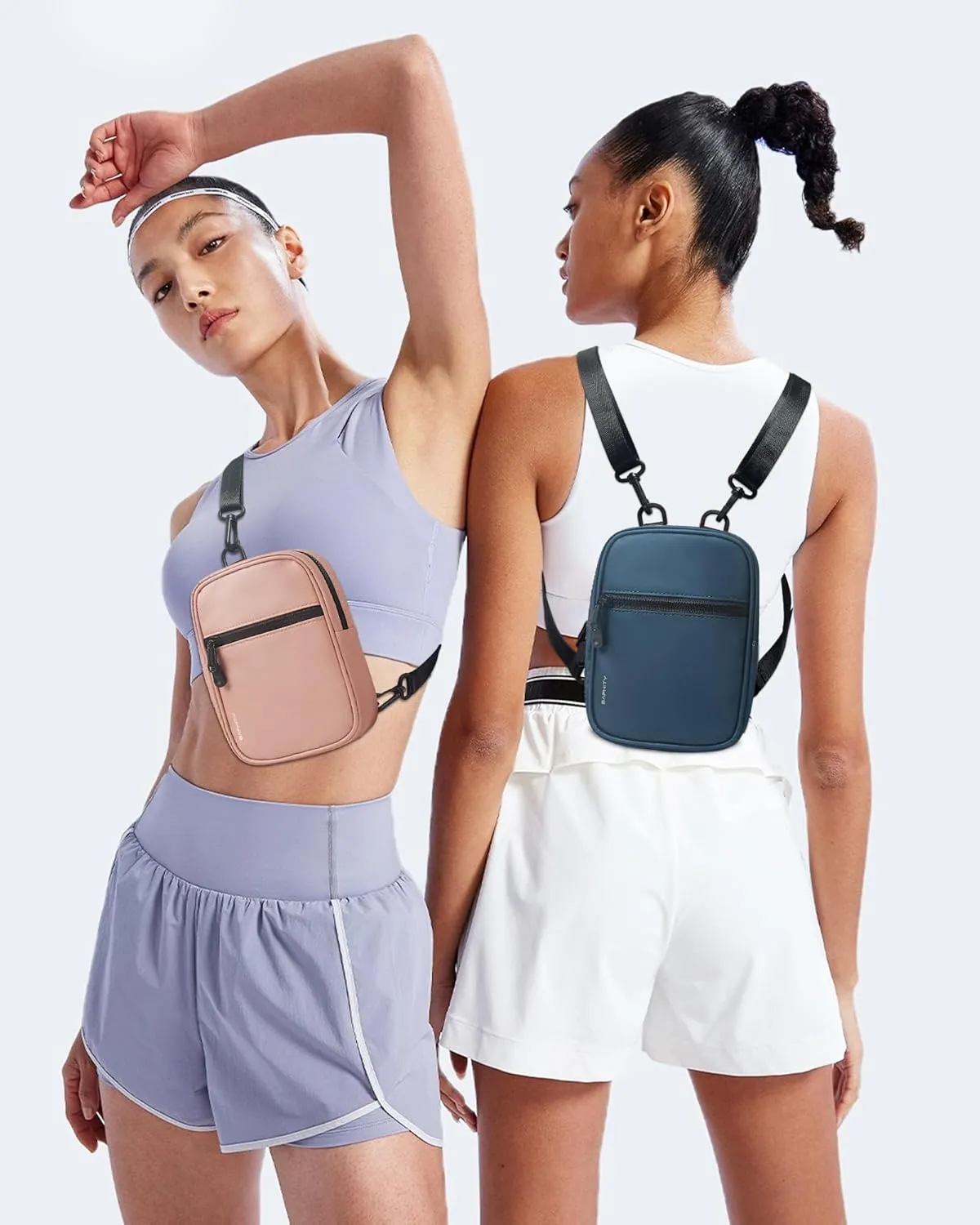 BAPHITY Crossbody Bag Sling Purses for Women Trendy, Convertible Multi Position Fanny Back Pack Sling Bag for Women Cross Body