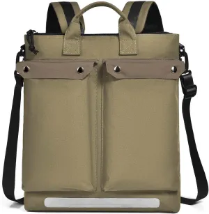 BASICPOWER Convertible Backpack Rucksack for Women and Men; Casual Waterproof Daypack Laptop Tote Bookbag for Work, College, Travel, Weekender and Everyday Use