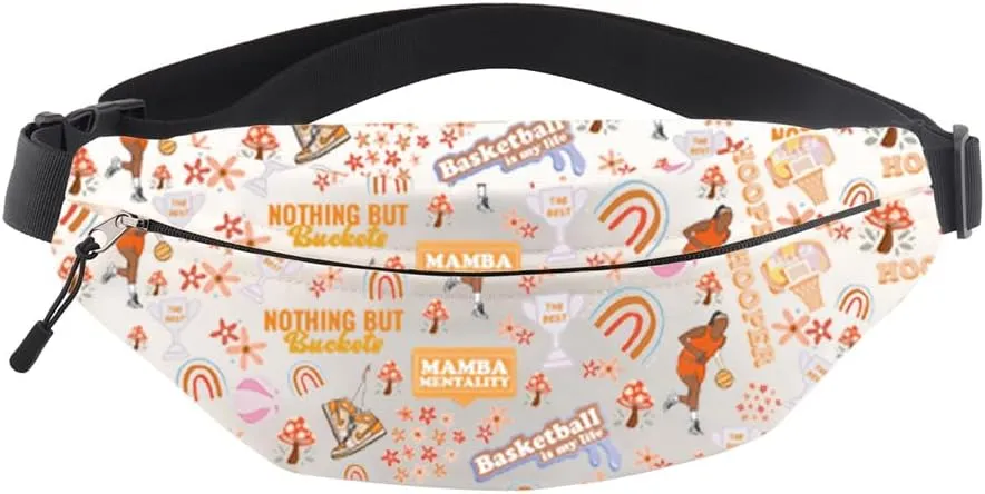 Basketball Player Gift Basketball Crossbody Bag Basketball Lover Gift Basketball Mom Gift Basketball Bum Bag