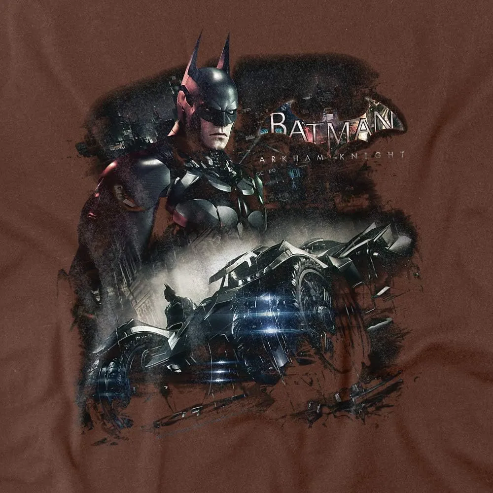 Batman: Arkham Knight Knight Rider Unisex Adult T Shirt for Men and Women
