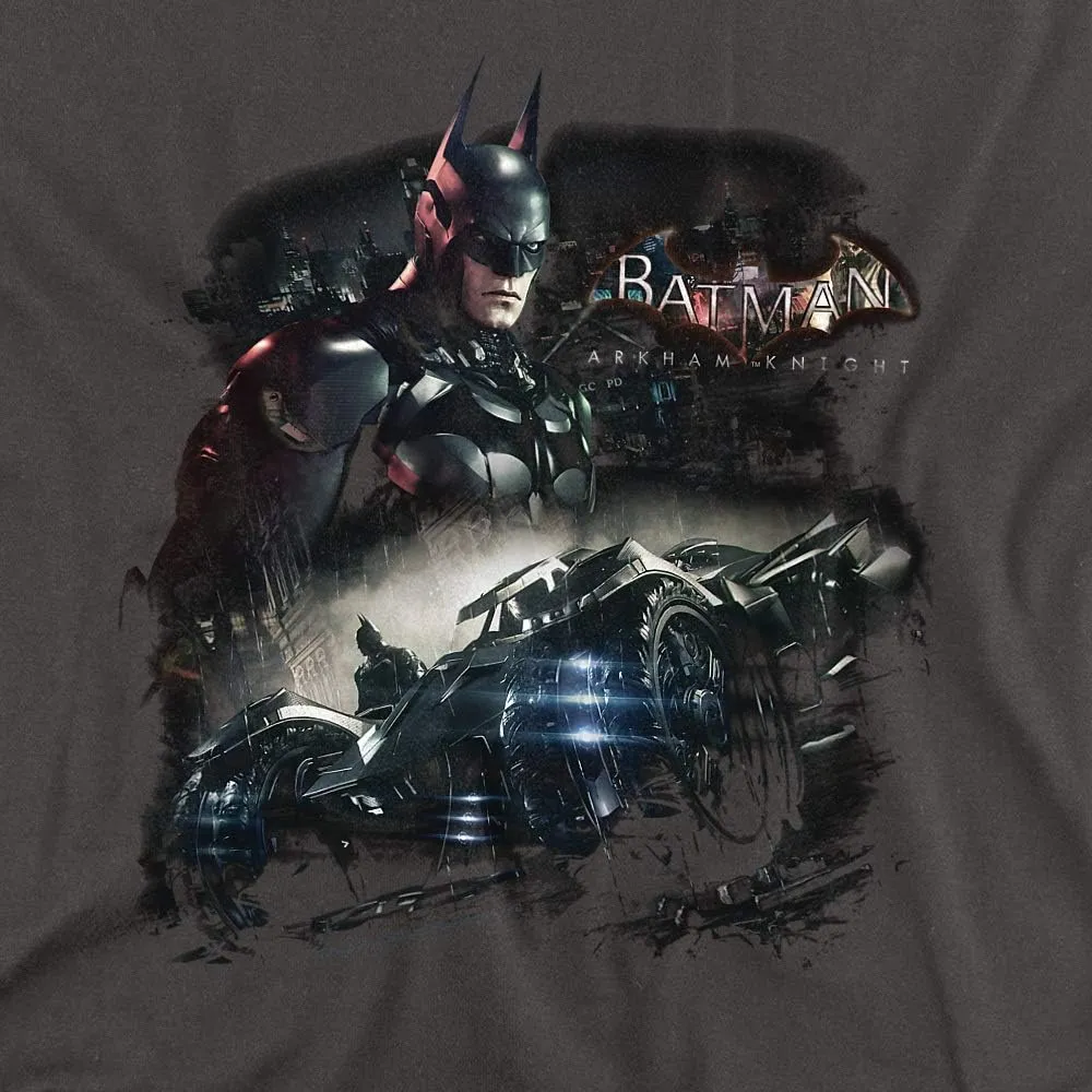 Batman: Arkham Knight Knight Rider Unisex Adult T Shirt for Men and Women
