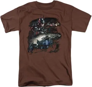 Batman: Arkham Knight Knight Rider Unisex Adult T Shirt for Men and Women