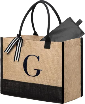 BeeGreen Personalized-Tote-Bag-for Women Mom Teacher Friends Sister Gift Bags with Comestic Bag
