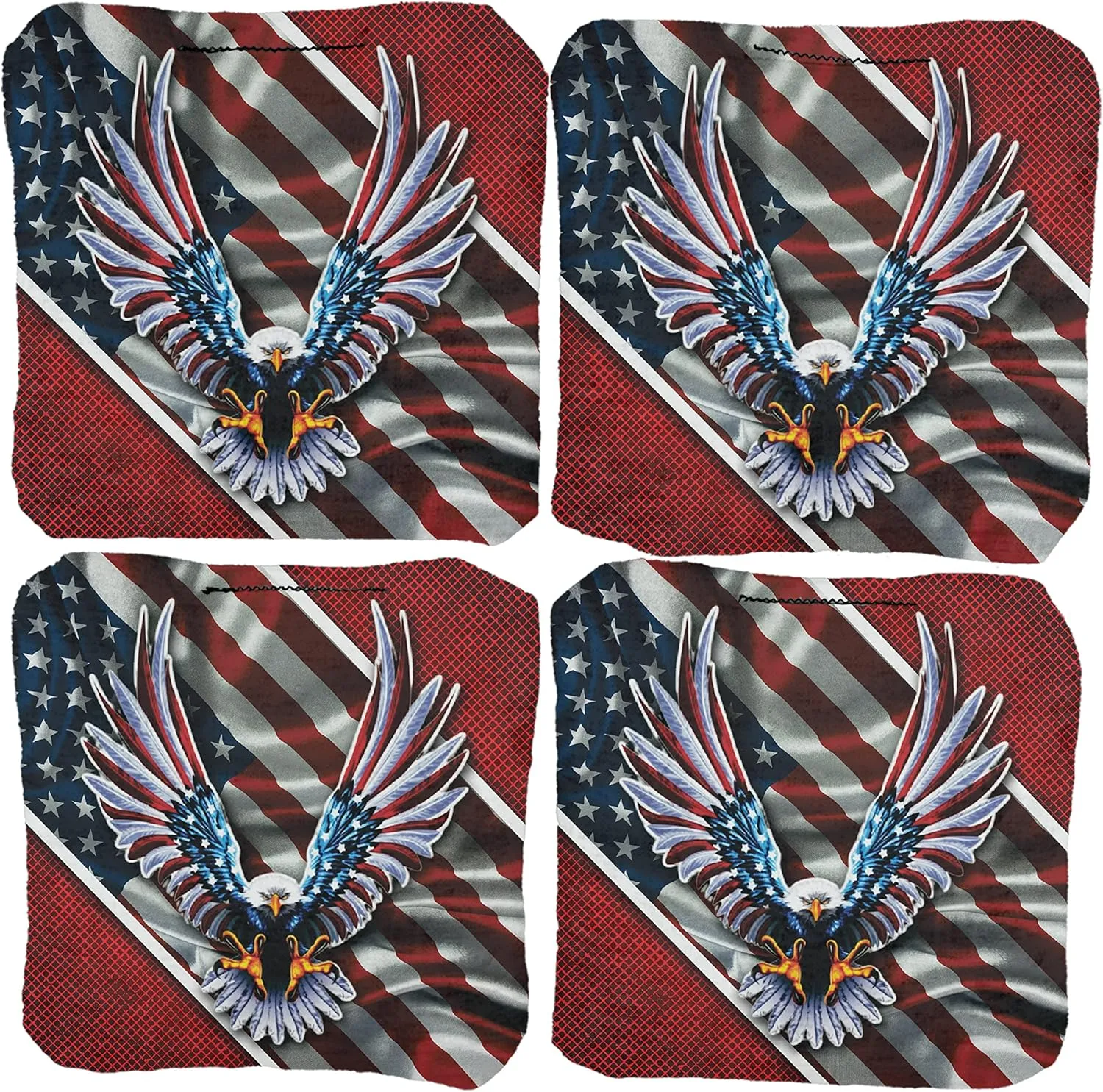 Beginner to Pro Custom Cornhole Bags Series, Personalized Cornhole Beans Bags Sets, Customize Corn Hole Bags for Your Loved Ones, Flag, State, College etc