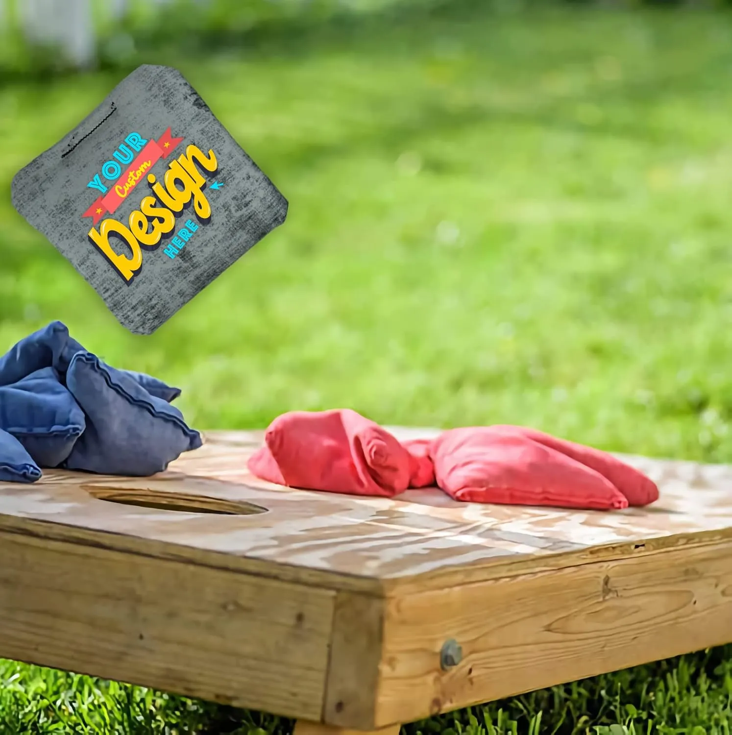 Beginner to Pro Custom Cornhole Bags Series, Personalized Cornhole Beans Bags Sets, Customize Corn Hole Bags for Your Loved Ones, Flag, State, College etc