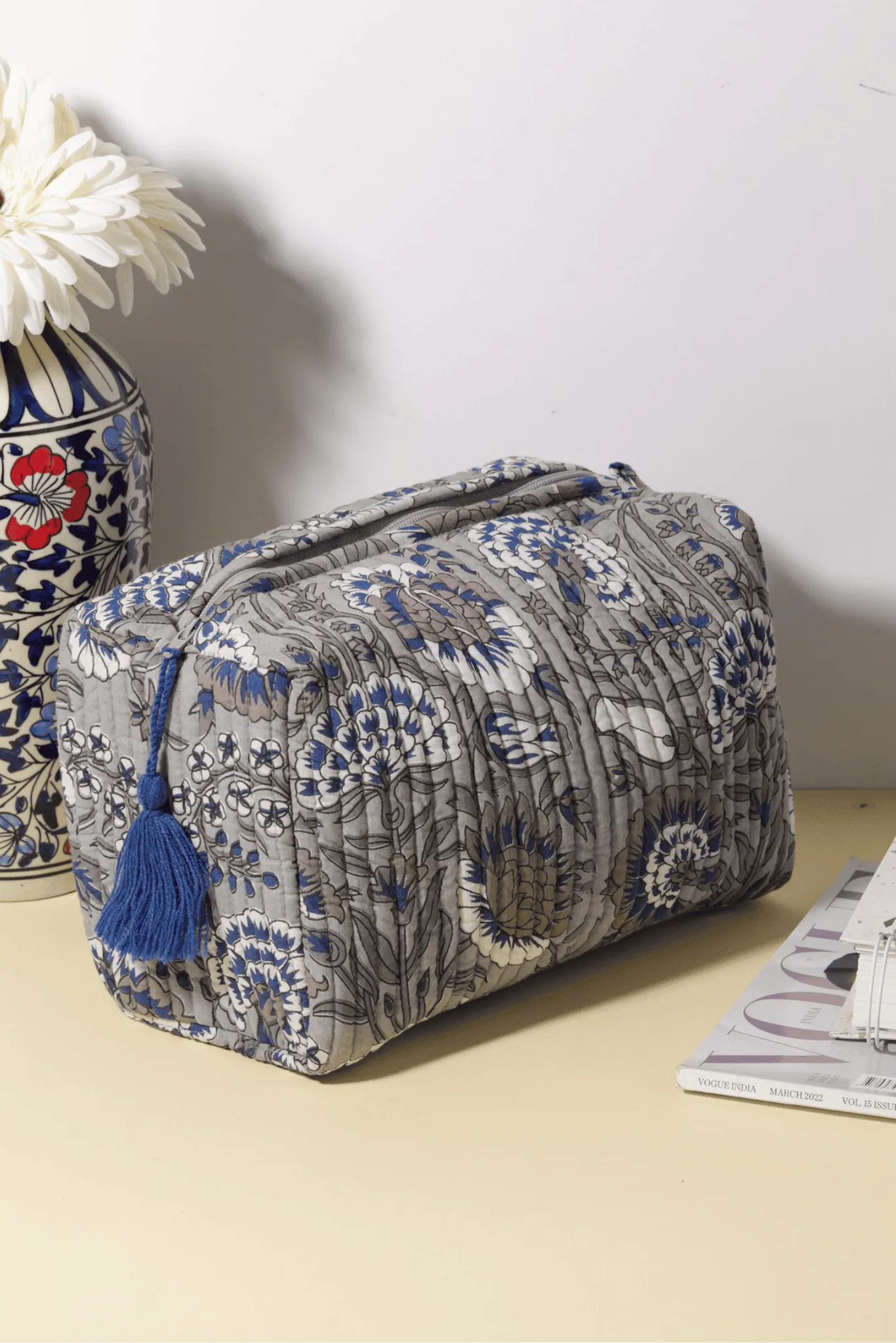 Bloom Quilted Pouch