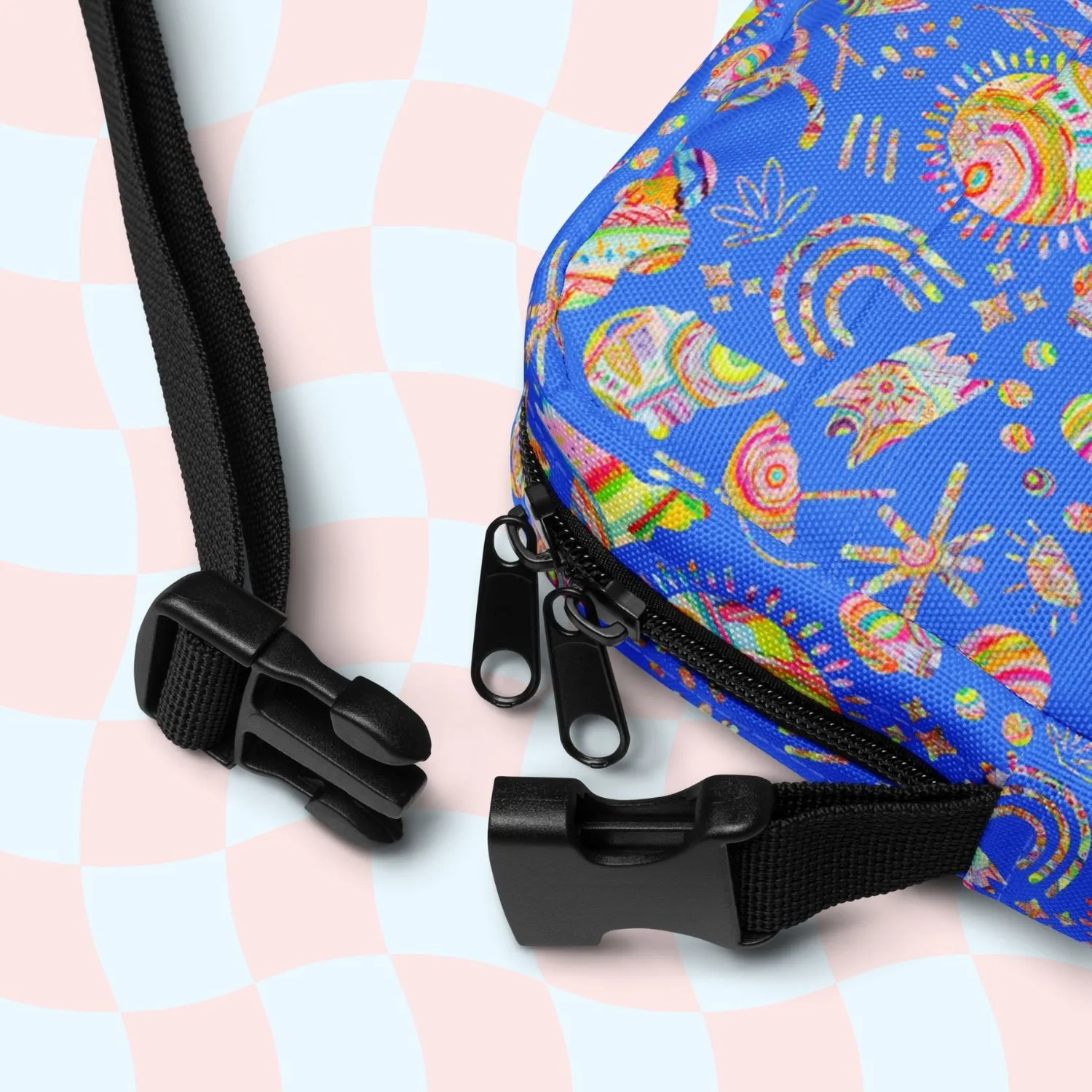 Blue Summer Sorbet Mini Crossbody Bag