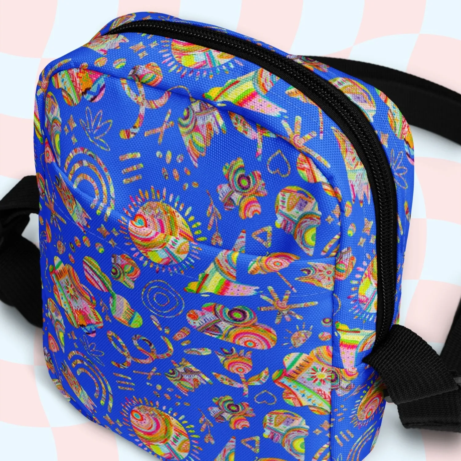 Blue Summer Sorbet Mini Crossbody Bag