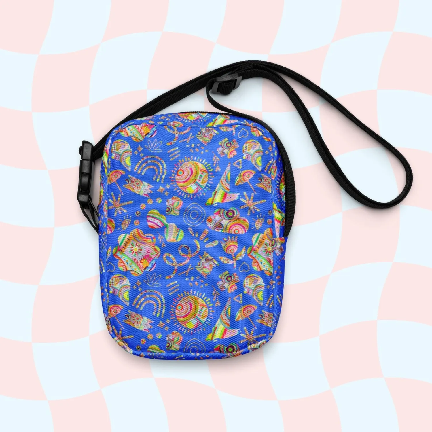 Blue Summer Sorbet Mini Crossbody Bag