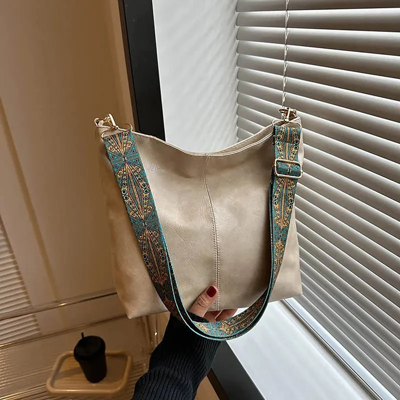 Bohemian Leather Tote