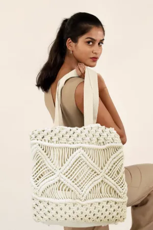 Bohemian Multiple Knots Tote Bag