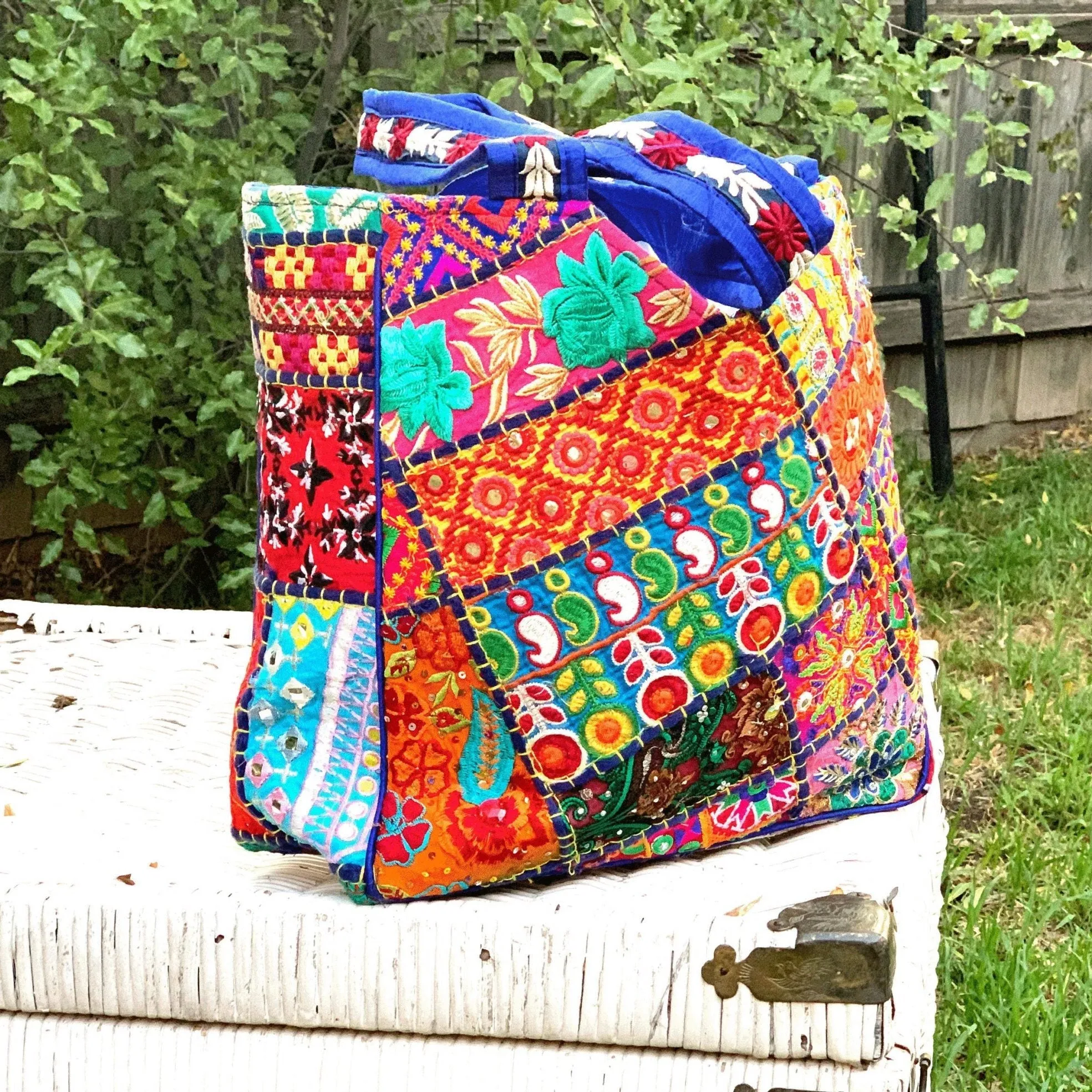 Bohemian Vibrance Boho Tote Bag