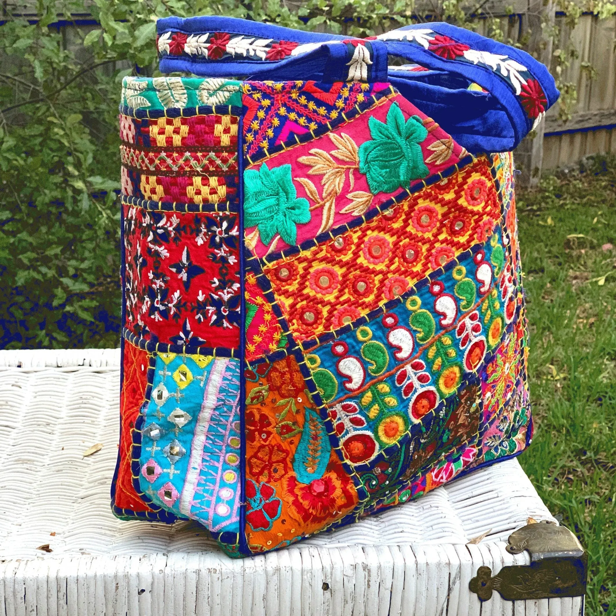 Bohemian Vibrance Boho Tote Bag