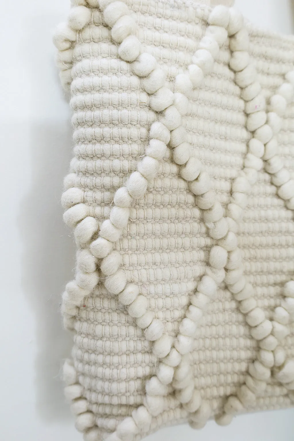 Bohemian White Dots Tote Bag