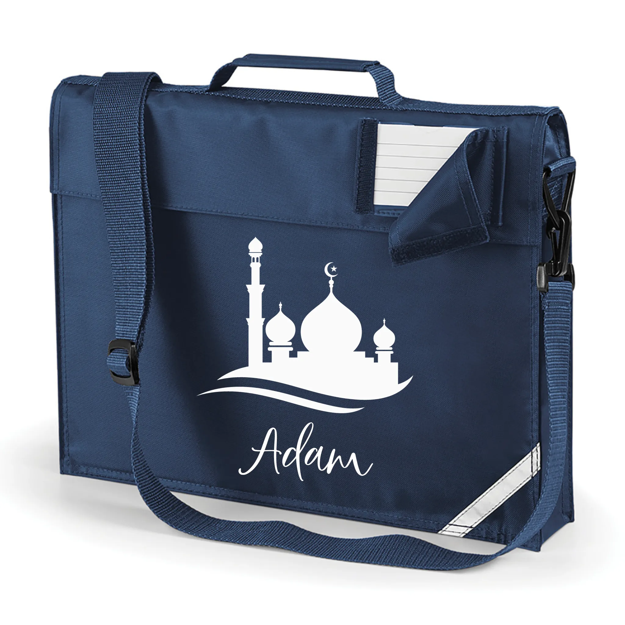 Boys Madressah/School Bookbag with Strap - Personalised