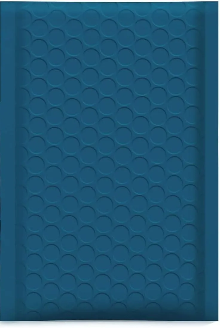 Bubble Mailers #4 9.5x14.5 Inch 25 Pack Poly Padded Envelopes Small Business Mailing Packages Opaque Self Seal Boutique Shipping Bags Bubble Mailer (Blue)