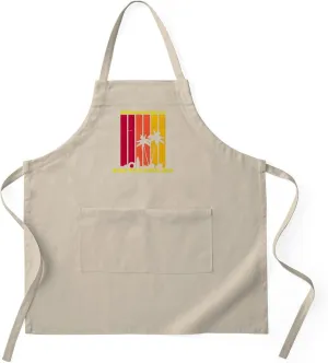 CafePress South Carolina Springmaid Beach Kitchen Apron with Pockets, Grilling Apron, Baking Apron