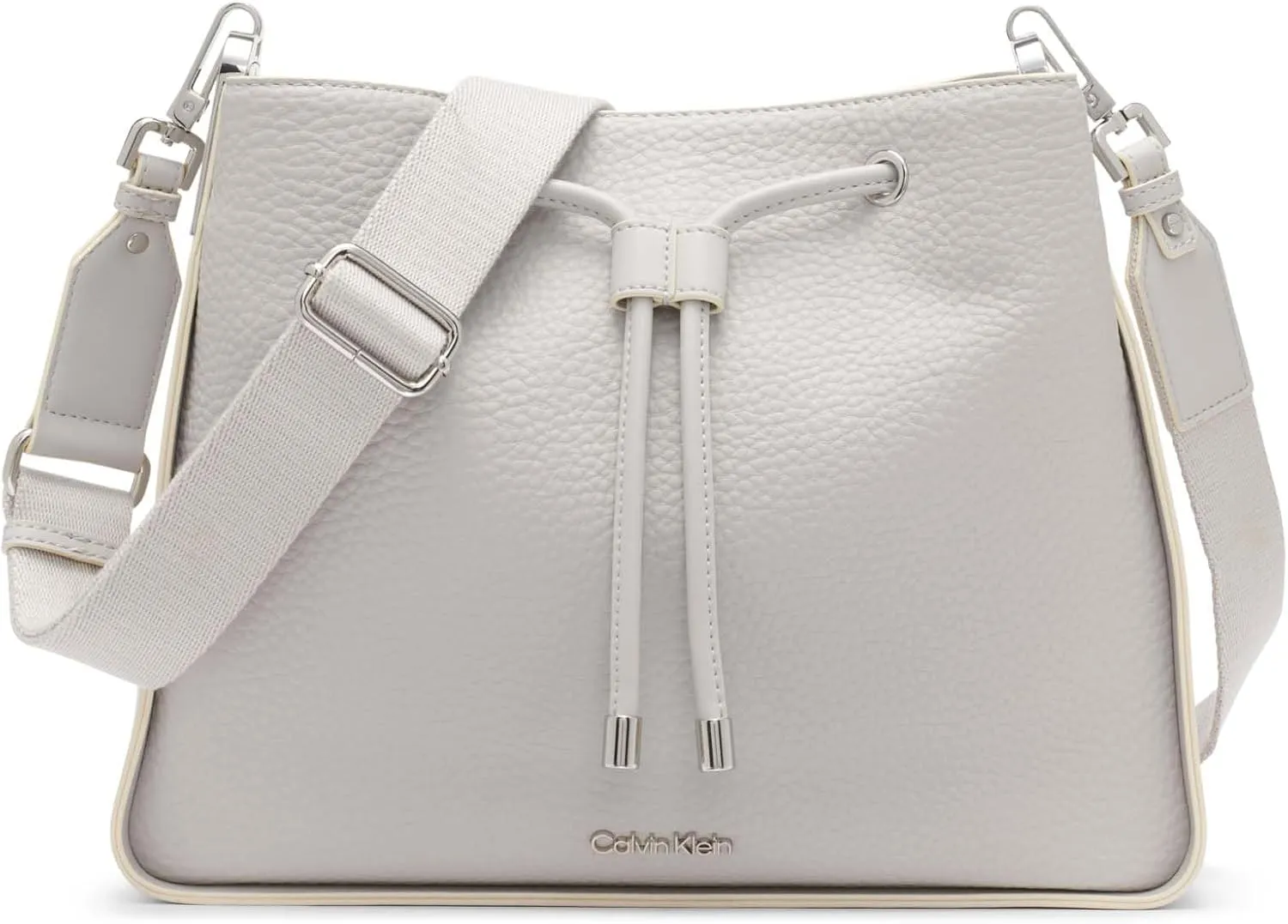 Calvin Klein Fay Drawstring Adjustable Hobo
