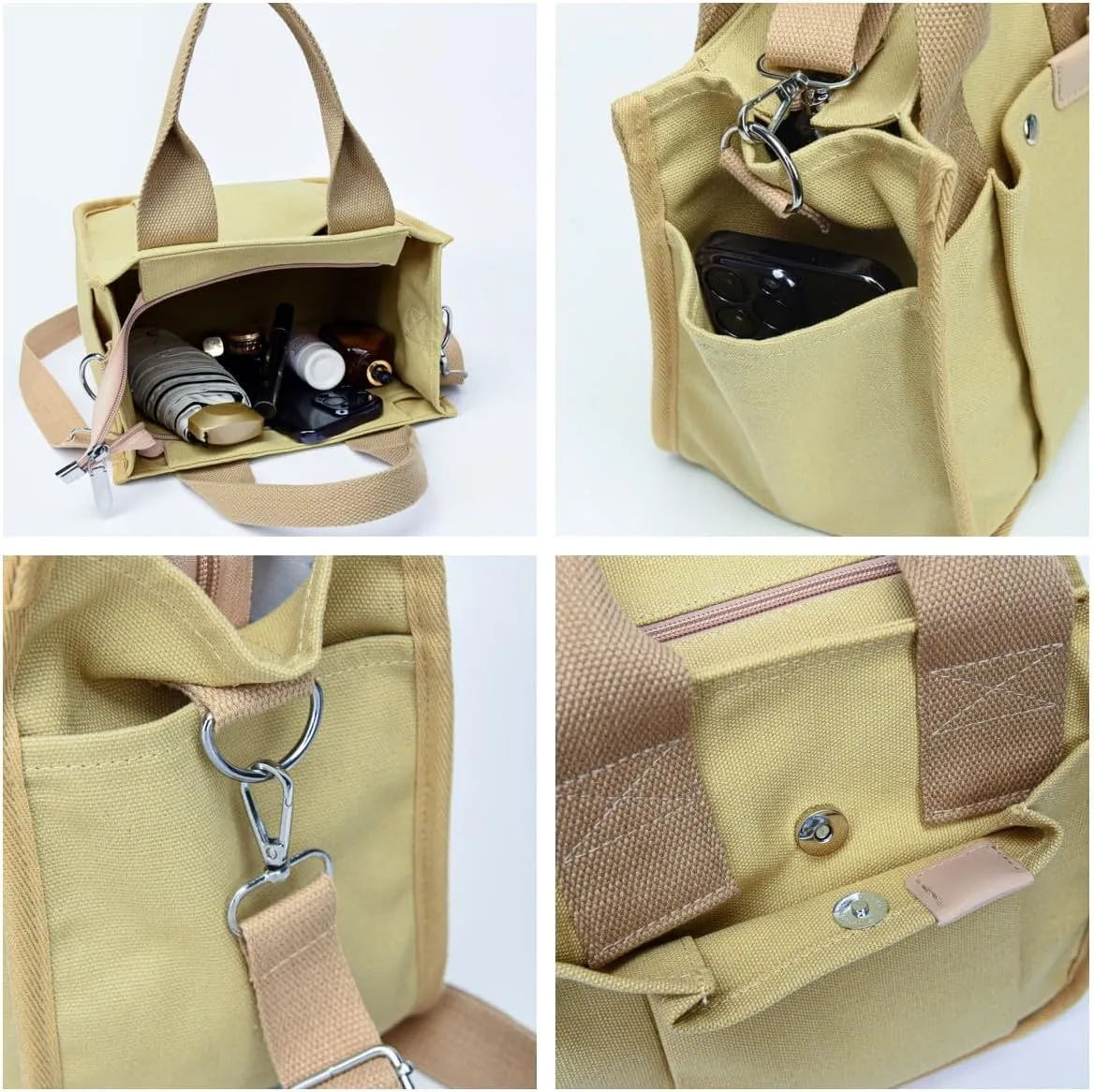 Canvas Tote Bags Women for Women Hobo Crossbody Bags Purse Large Work Travel Shoulder Bags Handbags Gift