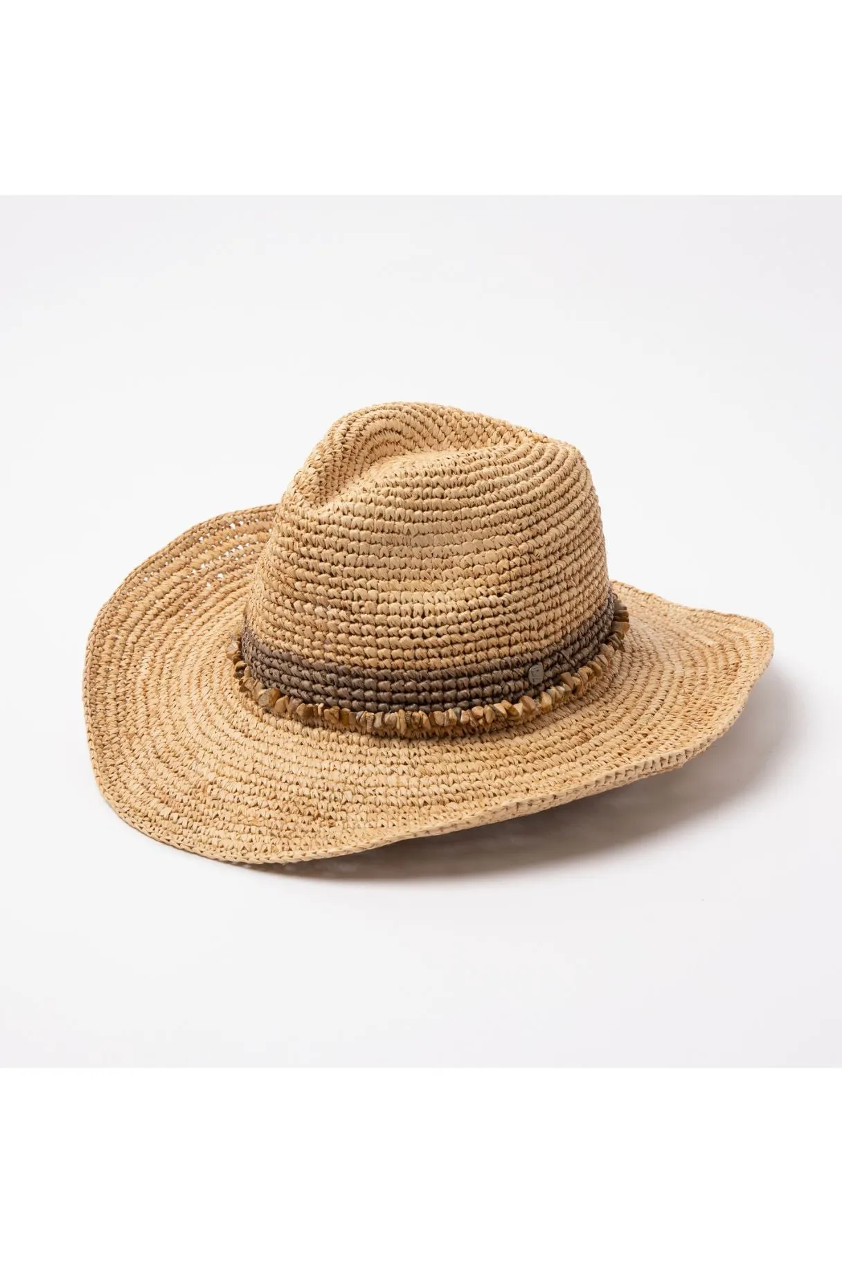 Castaway - Raffia Cowboy - Natural/Taupe