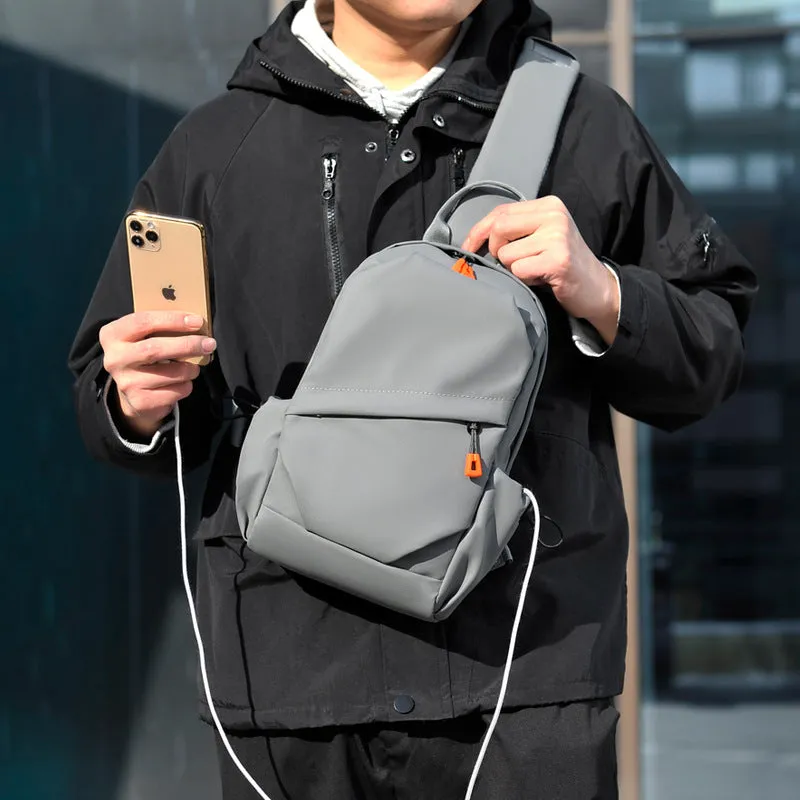 Casual Men's Large Capacity Fashion Trendy Men's Chest Bags