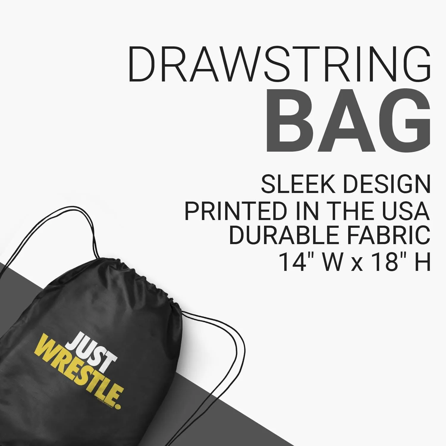 ChalkTalkSPORTS Wrestling Sport Pack Cinch Sack | Just Wrestle
