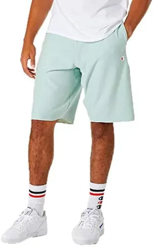 Champion & Urban Outfitters Longline Terry Short (Small) Seafoam Blue