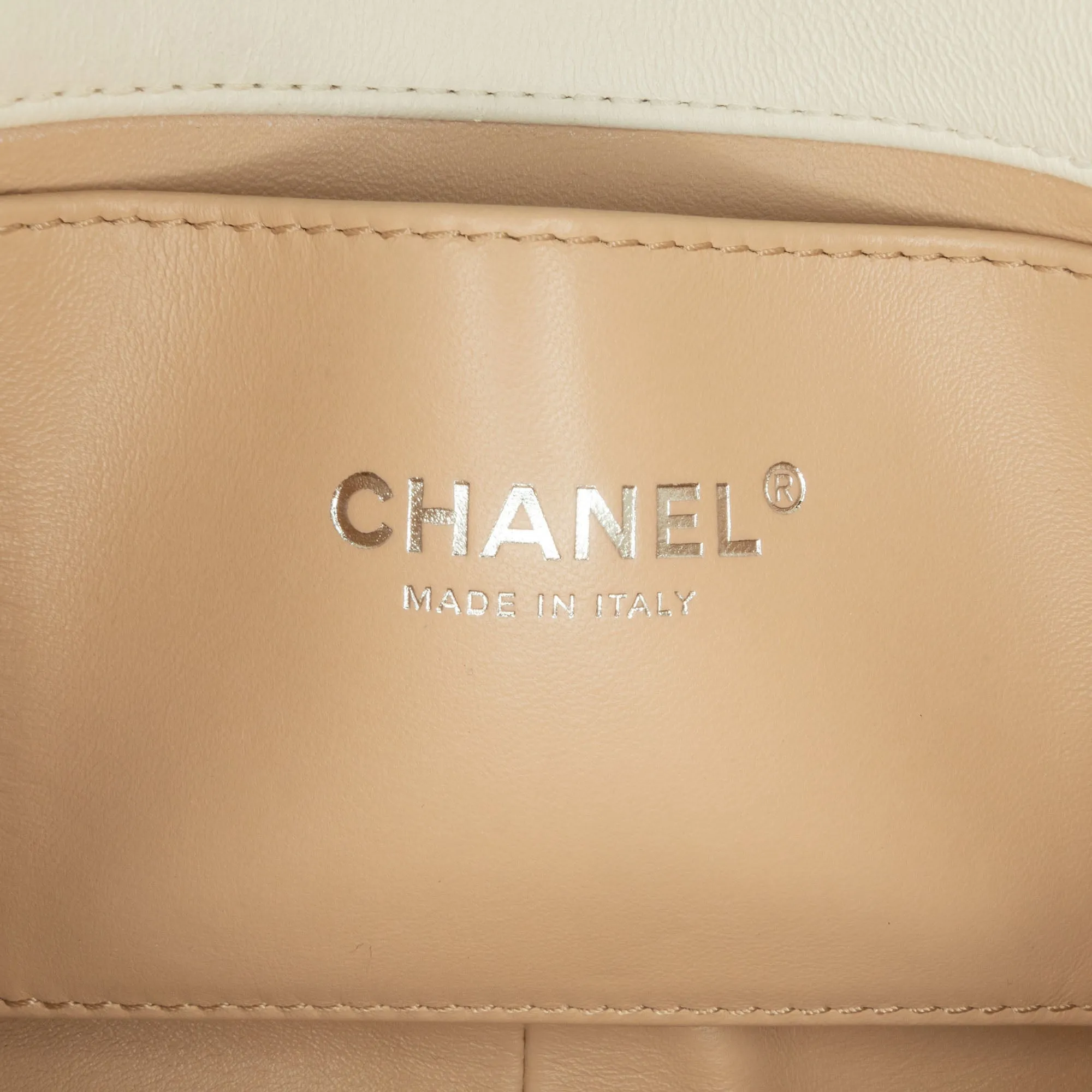 Chanel Mini Quilted Lambskin Chain Rows Flap