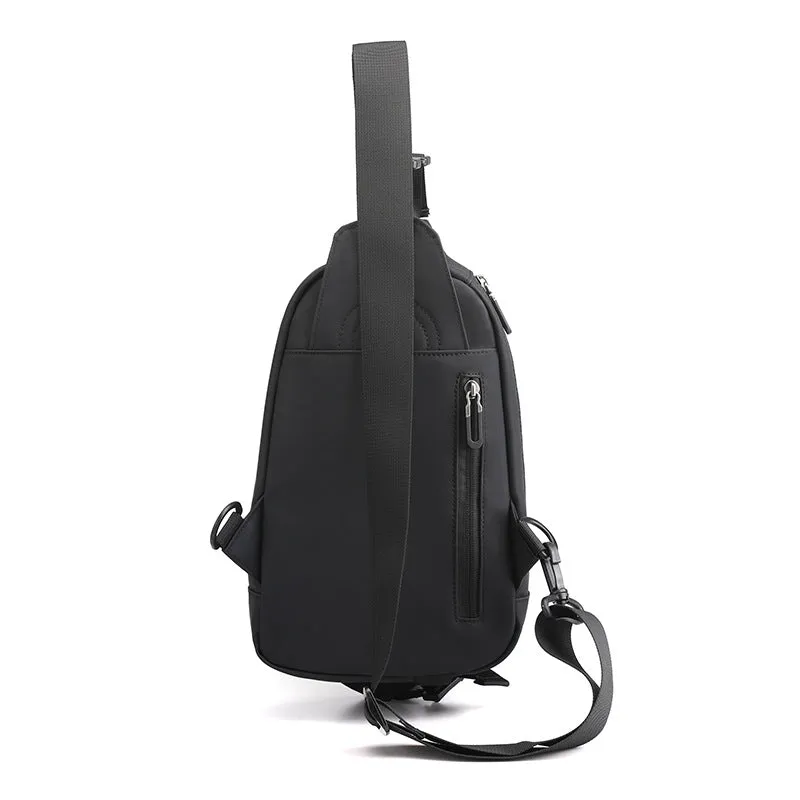Charming Men's Trendy Fashion Multifunctional Waterproof Men's Chest Bags
