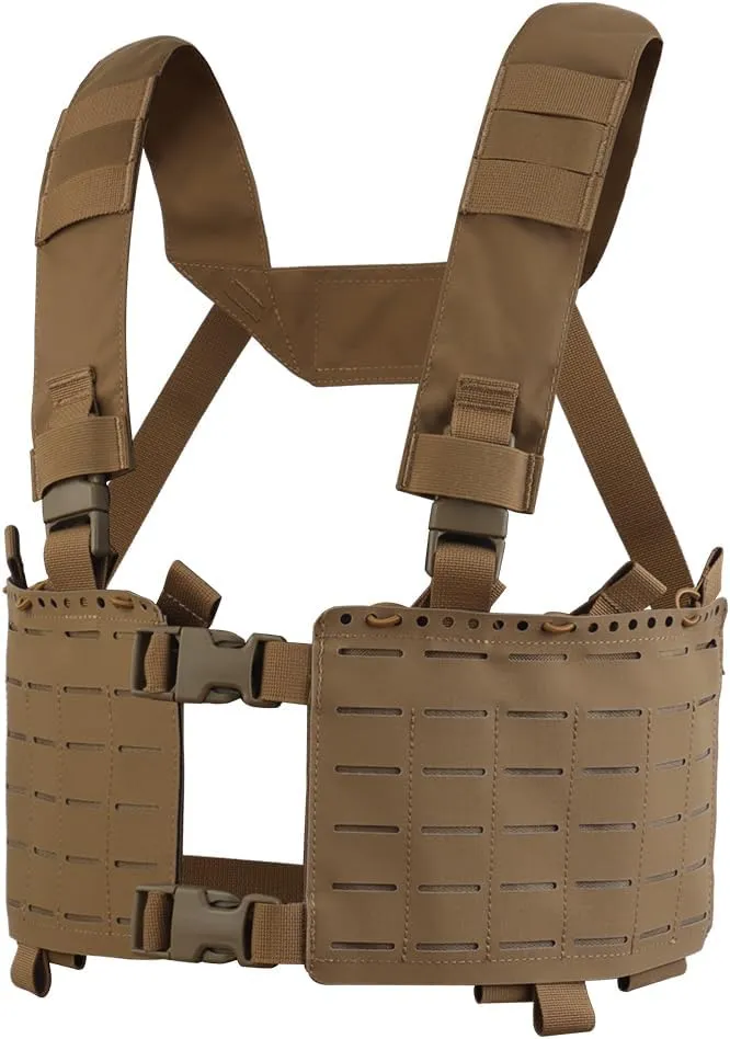 Chest Rig Quick Rlease Fit For MOLLE Mag Pouch Radio GP Bag