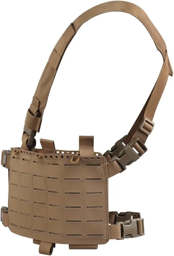 Chest Rig Quick Rlease Fit For MOLLE Mag Pouch Radio GP Bag