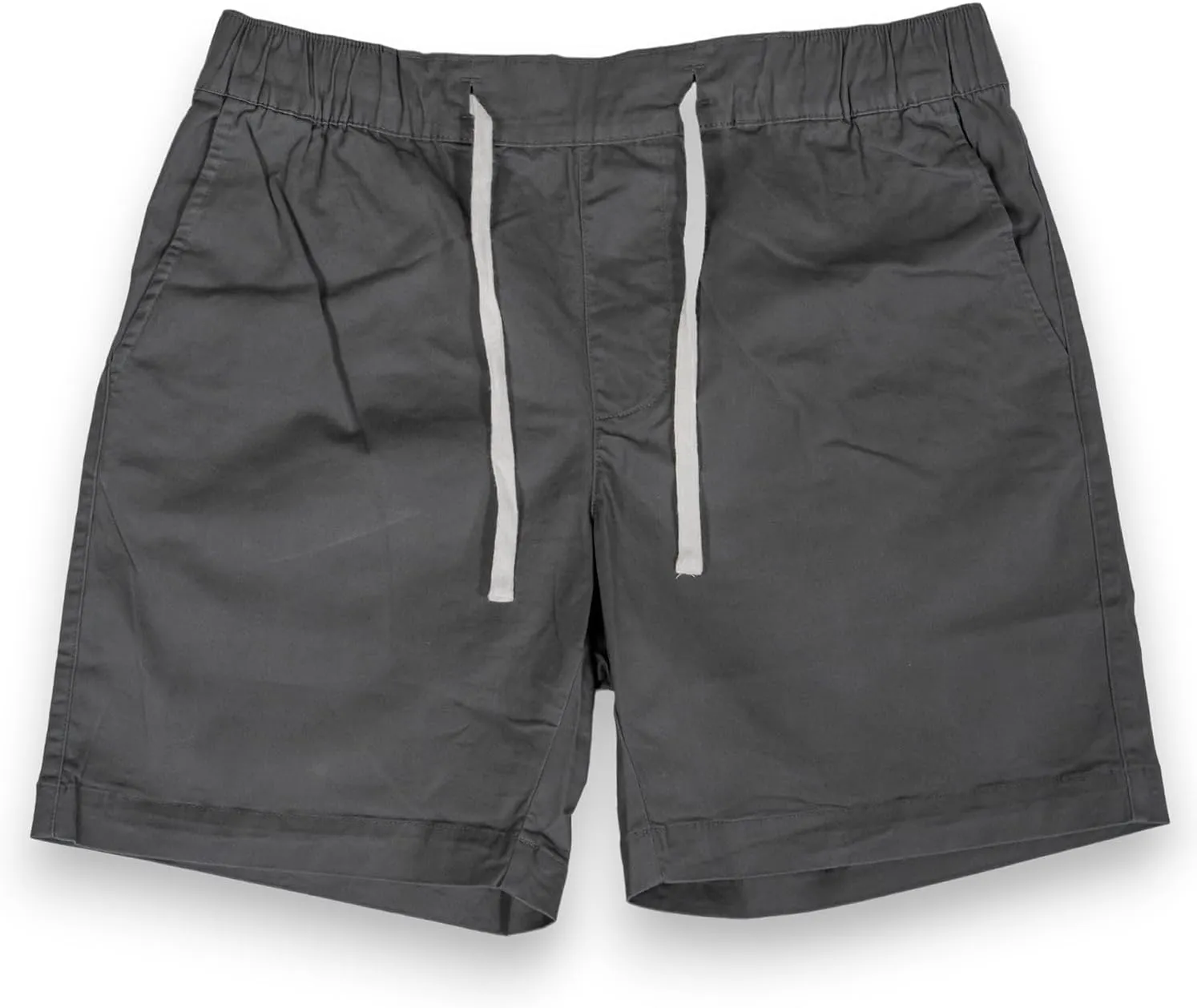 Chico Men's Flex Shorts | 6" Inseam | Stretch Poly/Cotton Blend | Above The Knee Fit | Elastic Waistband with Drawstring