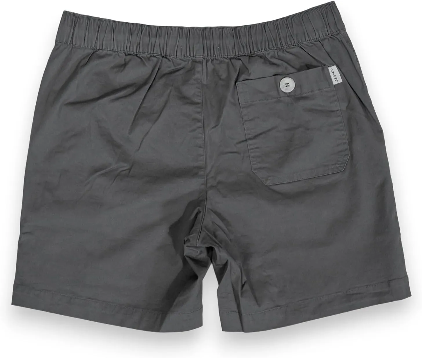 Chico Men's Flex Shorts | 6" Inseam | Stretch Poly/Cotton Blend | Above The Knee Fit | Elastic Waistband with Drawstring
