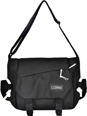 Classic Messenger Bag Cute Crossbody Bag Vintage Nylon Shoulder Bag Kawaii Purse with Upgraded Feature Travel Essentials
