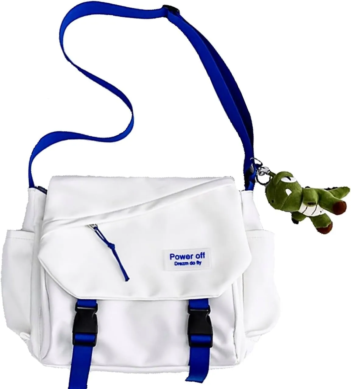 Classic Messenger Bag Cute Crossbody Bag Vintage Nylon Shoulder Bag Kawaii Purse with Upgraded Features Gift for School